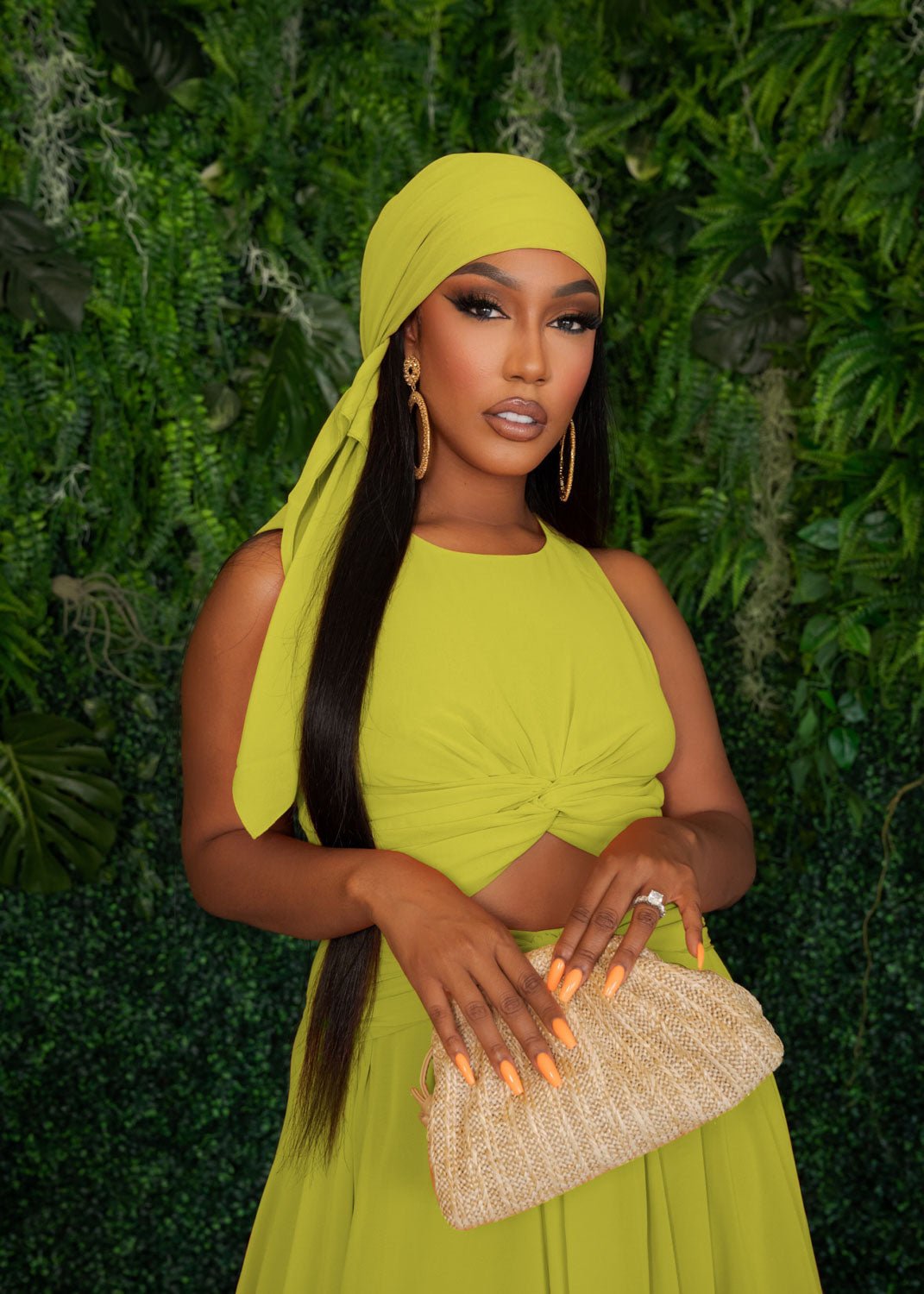 Femininity Green Chiffon Maxi Dress Clothing Ellaé Lisqué