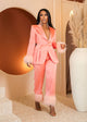She Has Arrived | Pink feather suit